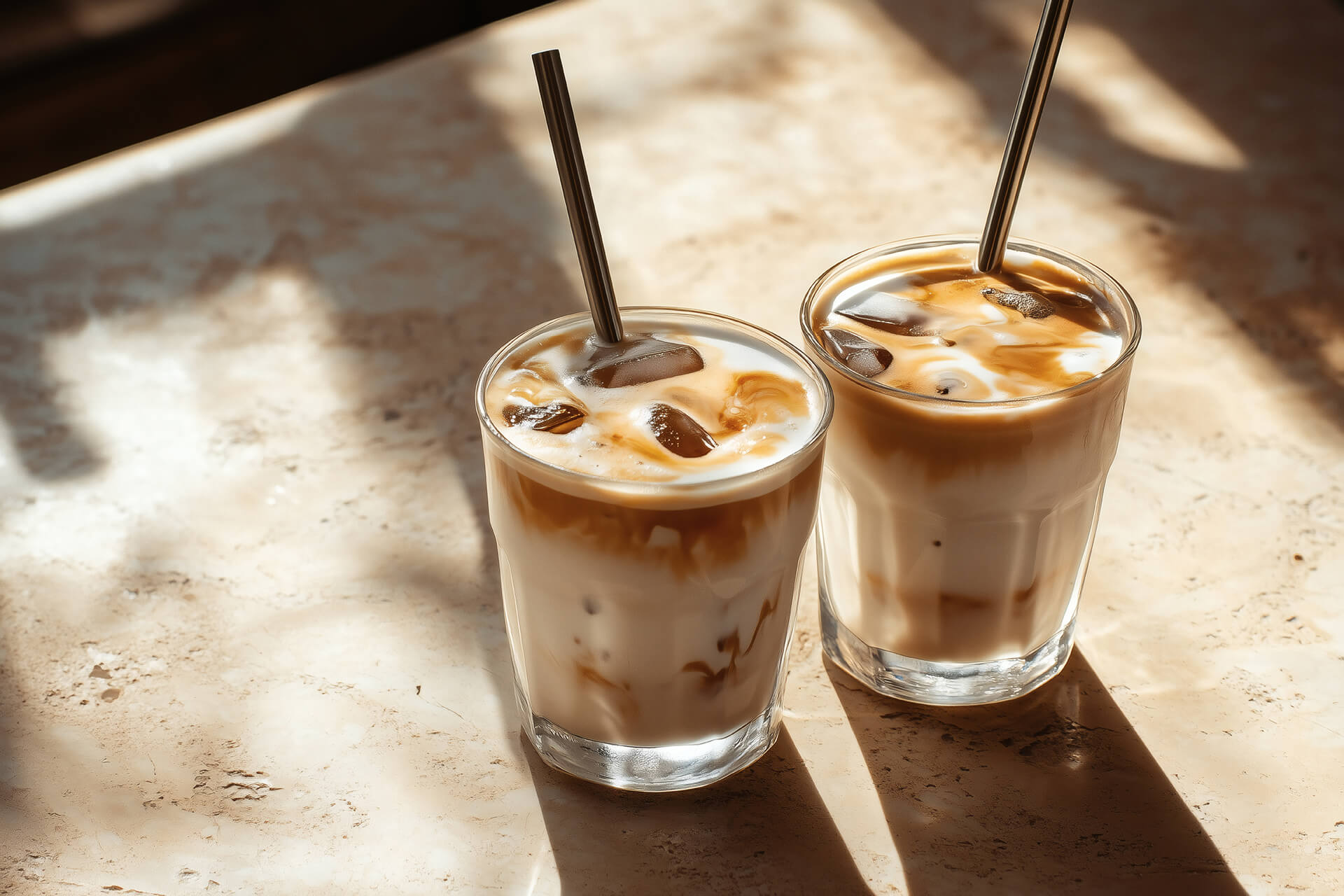 Iced Latte Rezept mit Quaranta Espresso – erfrischender Kaffeegenuss