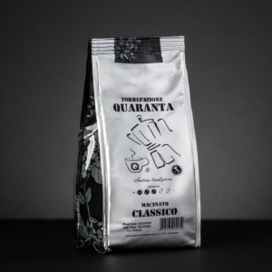 Gemahlener Kaffee – Classic (250g, für Mokkakanne) | Quaranta Caffè